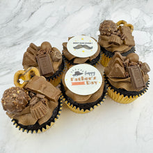 Load image into Gallery viewer, Fully Loaded Father&#39;s Day Cupcakes