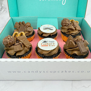 Fully Loaded Father's Day Cupcakes