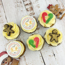 Load image into Gallery viewer, Friendly Bakes: Gingerbread Kisses Cupcakes