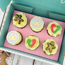 Load image into Gallery viewer, Friendly Bakes: Gingerbread Kisses Cupcakes