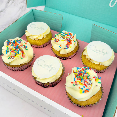 Pride Half Branded Logo Cupcakes (Free-From)