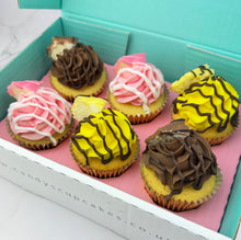 Load image into Gallery viewer, Fondant French Fancies Cupcakes (Flavour of the Month)