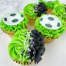 Load image into Gallery viewer, Football Mad! Cupcakes