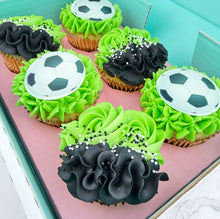 Load image into Gallery viewer, Football Mad! Cupcakes