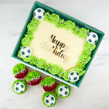 Load image into Gallery viewer, Football Mad! Birthday Cake