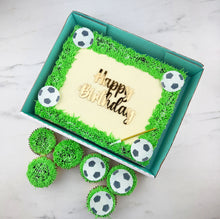 Load image into Gallery viewer, Football Mad! Birthday Cake