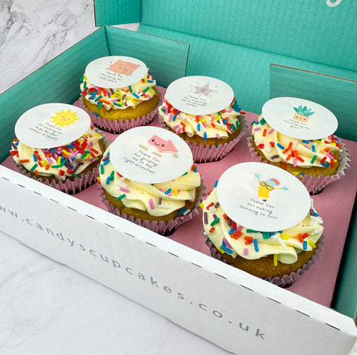 Free-From: Teacher Gift Cupcakes