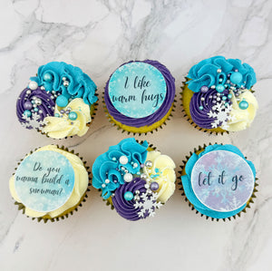 Frozen Fun Cupcakes