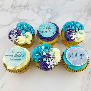 Frozen Fun Cupcakes