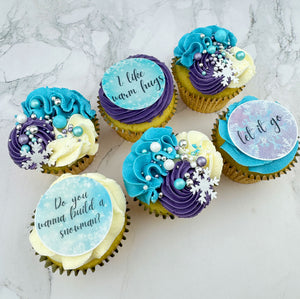Frozen Fun Cupcakes