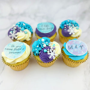 Frozen Fun Cupcakes