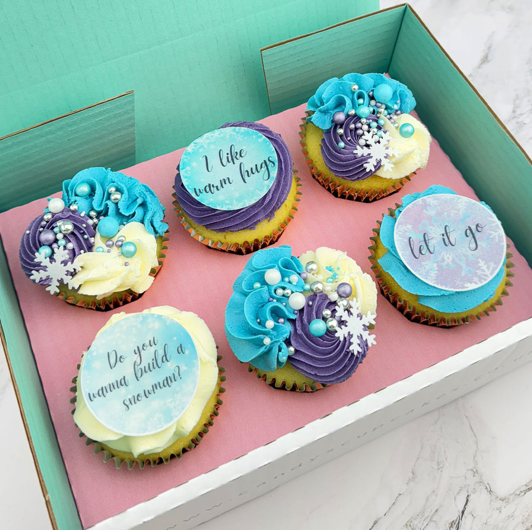Frozen Fun Cupcakes