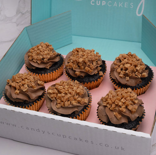 Salted Caramel Fudge Cupcakes