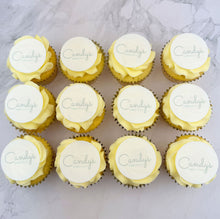 Load image into Gallery viewer, Fully Branded Logo Cupcakes (Vegan)
