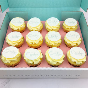 Fully Branded Logo Cupcakes (Vegan)