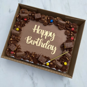 Gluten-Free Chocolate Heaven Birthday Cake