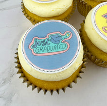 Load image into Gallery viewer, Graduation Cupcakes
