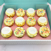 Load image into Gallery viewer, Half Branded Logo Cupcakes
