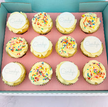 Load image into Gallery viewer, Half Branded Logo Cupcakes