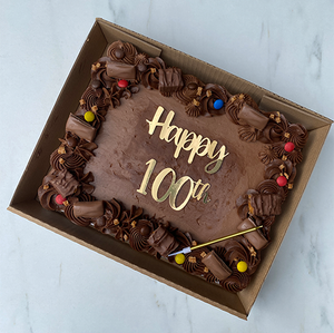 Happy "Age" Cake Topper