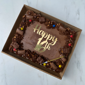 Happy "Age" Cake Topper