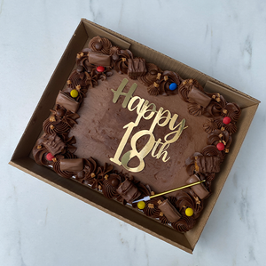 Happy 18th Cake Topper