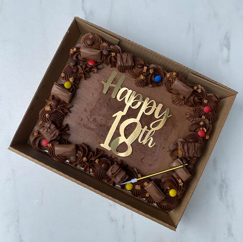 Happy 18th Cake Topper
