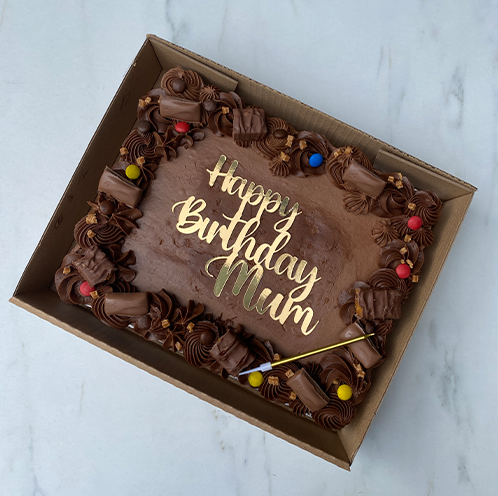 Happy Birthday Mum Cake Topper