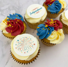 Load image into Gallery viewer, Independence Day Cupcakes