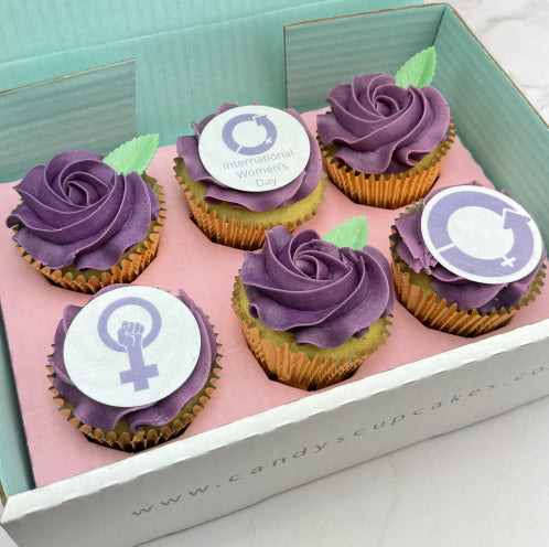 International Women's Day Cupcakes