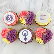 Load image into Gallery viewer, International Women's Day Cupcakes