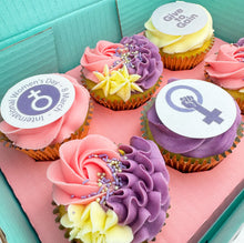 Load image into Gallery viewer, International Women's Day Cupcakes
