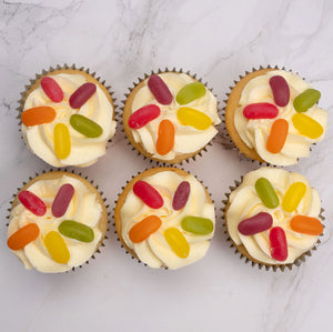 Jelly Beans Cupcakes