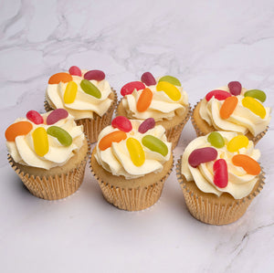 Jelly Beans Cupcakes