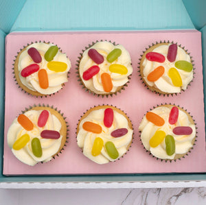 Jelly Beans Cupcakes
