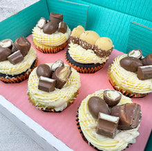 Load image into Gallery viewer, Kinder Overload Cupcakes (Flavour of the Month)