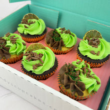 Load image into Gallery viewer, Chocolate Limes Cupcakes (Flavour of the Month)