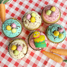 Load image into Gallery viewer, Little Chick Egg Easter Cupcakes