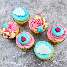 Load image into Gallery viewer, Love is in the Air Cupcakes