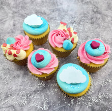Load image into Gallery viewer, Love is in the Air Cupcakes