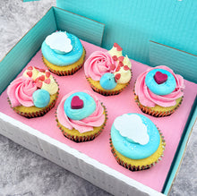 Load image into Gallery viewer, Love is in the Air Cupcakes