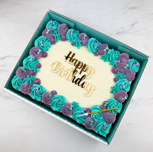 Mermaid Splash Birthday Cake