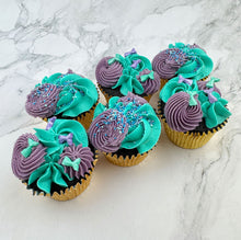 Load image into Gallery viewer, Mermaid Cupcakes