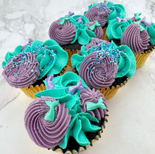 Load image into Gallery viewer, Mermaid Cupcakes
