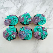 Load image into Gallery viewer, Mermaid Cupcakes