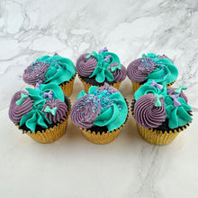 Load image into Gallery viewer, Mermaid Cupcakes