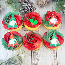 Load image into Gallery viewer, Merry Gonkmas Cupcakes