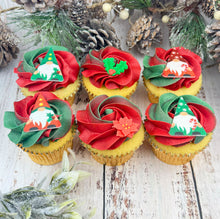 Load image into Gallery viewer, Merry Gonkmas Cupcakes