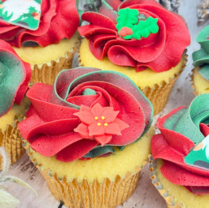 Merry Gonkmas Cupcakes