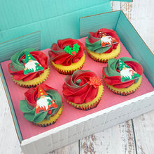 Load image into Gallery viewer, Merry Gonkmas Cupcakes